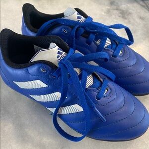 Adidas Kids Blue Soccer Cleats